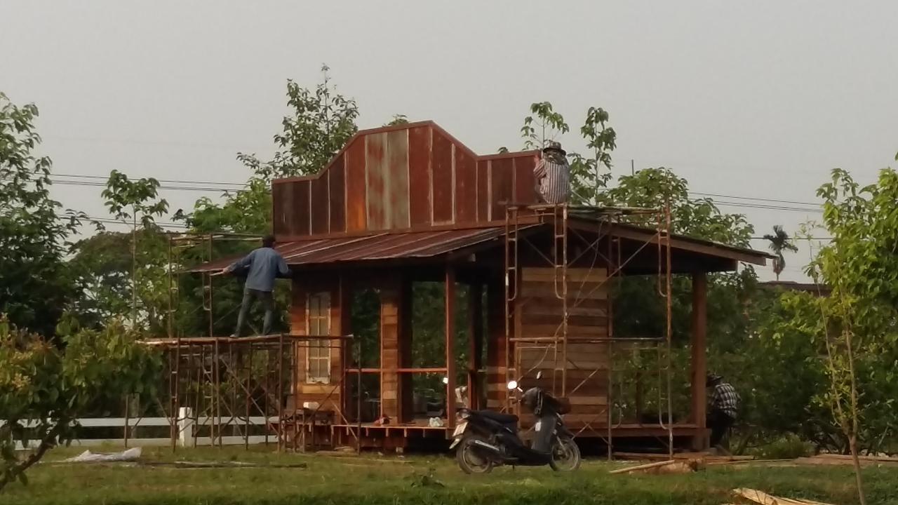 เฮือนปลายนา โฮมสเตย์ Ban Sawan Exterior foto